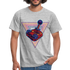 Gaming Shirt Retro Gamer Vintage Joystick Lustiges T-Shirt - Grau meliert