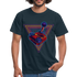 Gaming Shirt Retro Gamer Vintage Joystick Lustiges T-Shirt - Navy