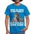 Werkstatt Shirt Einmal mit Profis war früher - heute mach ich es lieber alleine Lustiges T-Shirt - Royalblau