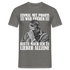 Werkstatt Shirt Einmal mit Profis war früher - heute mach ich es lieber alleine Lustiges T-Shirt - Graphit