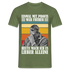 Werkstatt Shirt Einmal mit Profis war früher - heute mach ich es lieber alleine Lustiges T-Shirt - Militärgrün