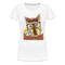 Hunde Shirt Wuff Wuff Madafakas Lustiges Hunde Frauen Premium T-Shirt - weiß
