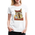 Hunde Shirt Wuff Wuff Madafakas Lustiges Hunde Frauen Premium T-Shirt - weiß
