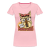 Hunde Shirt Wuff Wuff Madafakas Lustiges Hunde Frauen Premium T-Shirt - Hellrosa
