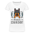 Offizielles Schlafshirt Schlafanzug Süßer Hund Frauen Premium T-Shirt - weiß