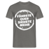Fährste quer siehste mehr Lustiges T-Shirt - Graphit