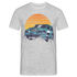 Offroad Shirt Gelände Berge Geländewagen Reto Vintage Style T-Shirt - Grau meliert