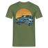 Offroad Shirt Gelände Berge Geländewagen Reto Vintage Style T-Shirt - Militärgrün