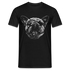Cooler Hund mit Augenklappe Lustiges T-Shirt - Schwarz
