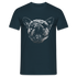 Cooler Hund mit Augenklappe Lustiges T-Shirt - Navy