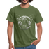 Cooler Hund mit Augenklappe Lustiges T-Shirt - Militärgrün