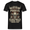 Mechaniker Shirt Früher war einmal mit Profis - Heute einmal ohne Idioten Männer T-Shirt - Schwarz
