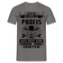 Mechaniker Shirt Früher war bitte einmal mit Profis - Heute einmal ohne Idioten Männer T-Shirt - Graphit