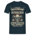 Mechaniker Shirt Kann Dummheit nicht reparieren Lustiges T-Shirt - Navy