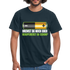 Elektro Auto Shirt Batterie Bremst Du noch oder Rekuperierst du schon T-Shirt - Navy