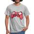 Gamer Shirt Controller Gaming Video Games Geschenk T-Shirt - Grau meliert