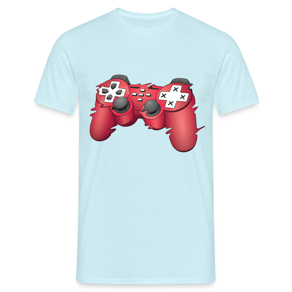 Gamer Shirt Controller Gaming Video Games Geschenk T-Shirt - Sky