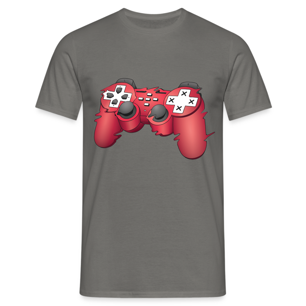 Gamer Shirt Controller Gaming Video Games Geschenk T-Shirt - Graphit