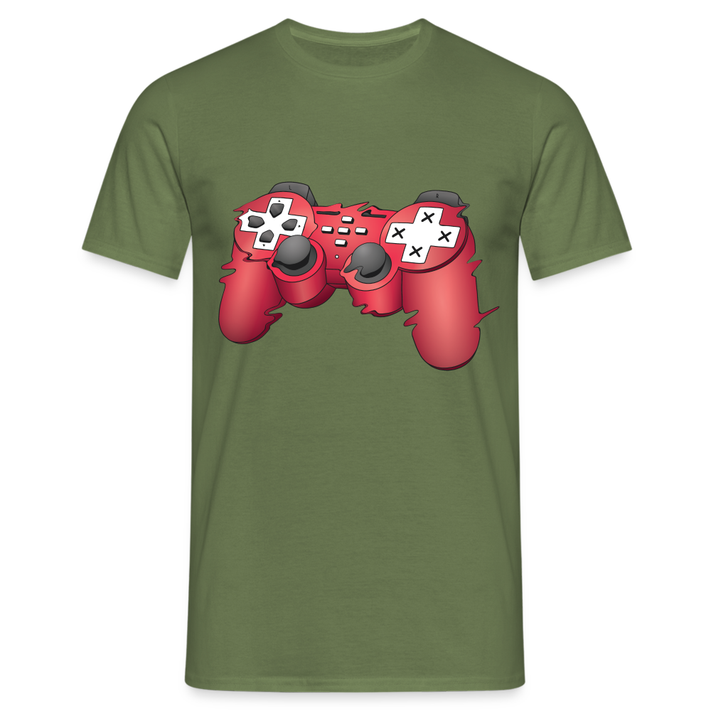 Gamer Shirt Controller Gaming Video Games Geschenk T-Shirt - Militärgrün