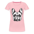 Hundeliebhaberin Shirt Französische Bulldogge Frauen Premium T-Shirt - Hellrosa