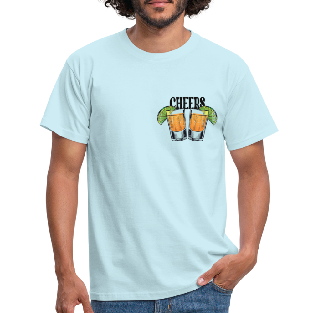Sommer Shirt Cocktail Shot Cheers T-Shirt - Sky