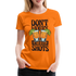 Sommer Shirt Cocktail Shot Cheers Frauen Premium T-Shirt - Orange