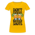 Sommer Shirt Cocktail Shot Cheers Frauen Premium T-Shirt - Sonnengelb
