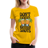 Sommer Shirt Cocktail Shot Cheers Frauen Premium T-Shirt - Sonnengelb
