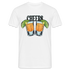 Sommer Shirt Cocktail Shot Cheers T-Shirt - weiß