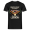 Billard Shirt Hinsetzen zugucken und lernen Lustiges Billard T-Shirt - Schwarz