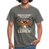 Billard Shirt Hinsetzen zugucken und lernen Lustiges Billard T-Shirt - Graphit