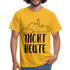 Katze Mittelfinger NICHT HEUTE Lustiges T-Shirt - Gelb