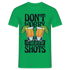Sommer Shirt Cocktail Shot Cheers T-Shirt - Kelly Green