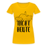 Katze Mittelfinger NICHT HEUTE Lustiges Frauen Premium T-Shirt - Sonnengelb