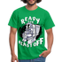 Astronaut auf dem Topf Ready for Blast off Lustiges T-Shirt - Kelly Green