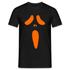 Halloween Shirt Kürbis Gesicht Lustiges Kostüm T-Shirt - Schwarz