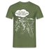 Sensenmann - So viele Idioten und nur eine Sense Lustiges T-Shirt - Militärgrün