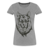 Hunde Deutscher Schäferhund Hundeliebhaber Geschenk Frauen Premium T-Shirt - Grau meliert