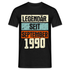 Geburtstags Shirt Legendär seit September 1990 Geschenk T-Shirt - Schwarz