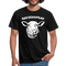 Cooles Schaf Rattenschaf Lustiges T-Shirt - Schwarz