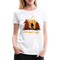 Berge Wandern Bergmenschen Ich muss weg Frauen Premium T-Shirt - weiß