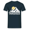 Bayern Berge Alpen Heimat Hoamat Frauen T-Shirt - Navy
