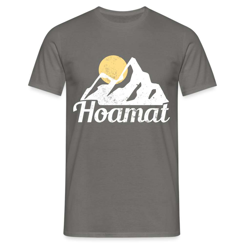 Bayern Berge Alpen Heimat Hoamat Frauen T-Shirt - Graphit