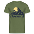 Bayern Berge Alpen Heimat Hoamat Männer T-Shirt - Militärgrün