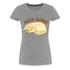 Süßer Hund Schläft NAP KING Frauen Premium T-Shirt - Grau meliert
