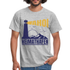 Leuchtturm AHOI Heimathafen Hamburg Bremen T-Shirt - Grau meliert