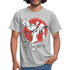 Karate Judo Kampfsport Junge macht Karate T-Shirt - Grau meliert