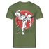 Karate Judo Kampfsport Junge macht Karate T-Shirt - Militärgrün