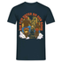 Papa Vater Sohn Motorrad - Wie der Vater so der Sohn T-Shirt - Navy