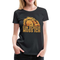 Fauler schlafender Löwe - Einen Scheiß muss ich - Frauen Premium T-Shirt - Schwarz